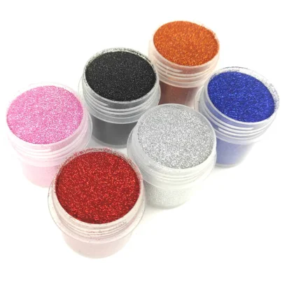 Набір гліттера для біо-тату &laquo;№1 Великий&raquo; glitter-set-big-6x-1, 6 кольорів по 12 мл