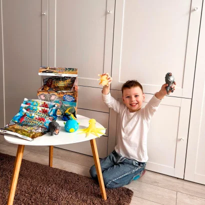 Стретч-іграшка у вигляді тварини &ndash; ПОВЕЛИТЕЛІ ЕКВАТОРА (в ассорт., в диспл.)