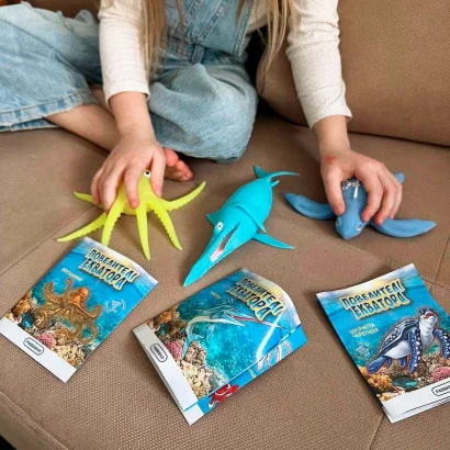 Стретч-іграшка у вигляді тварини &ndash; ПОВЕЛИТЕЛІ ЕКВАТОРА (в ассорт., в диспл.)