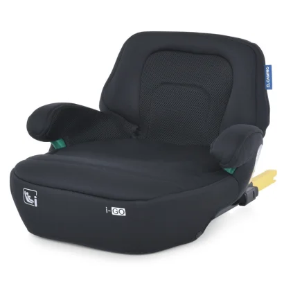 Автокрісло-бустер ME 1112 i-GO Black із кріпленням Isofix