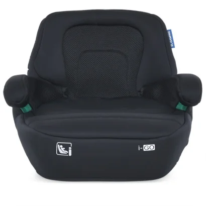 Автокрісло-бустер ME 1112 i-GO Black із кріпленням Isofix
