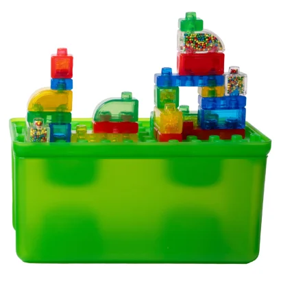 Сенсорний конструктор JELLY BLOX - В КЕЙСІ 2 В 1: БУДУЙ-СКЛАДАЙ