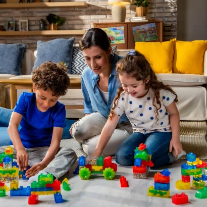 Сенсорний конструктор JELLY BLOX - МАШИНКА ВРУМ-ВРУМ!