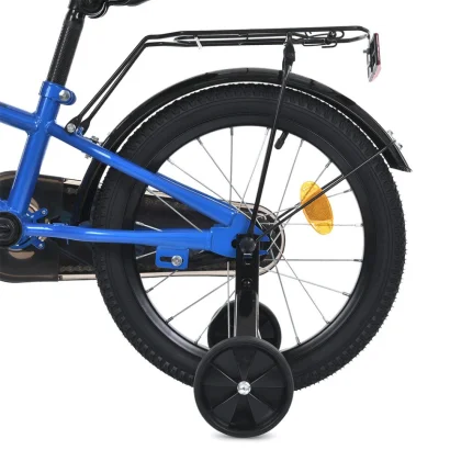 Велосипед дитячий MB 14012-1, 14 дюймів, синій