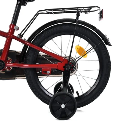 Велосипед дитячий MB 16011, 16 дюймів, червоний