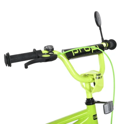 Велосипед дитячий MB 20013-1, 18 дюймів, салатовий