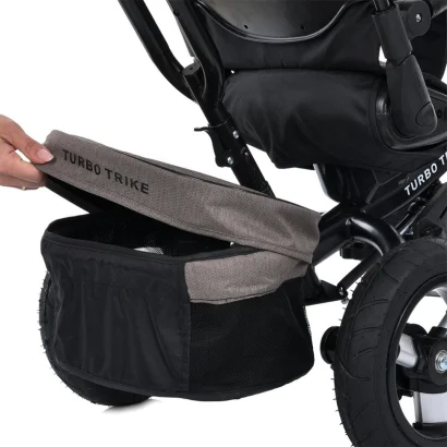 Дитячий триколісний велосипед MT 1007-5 сірий