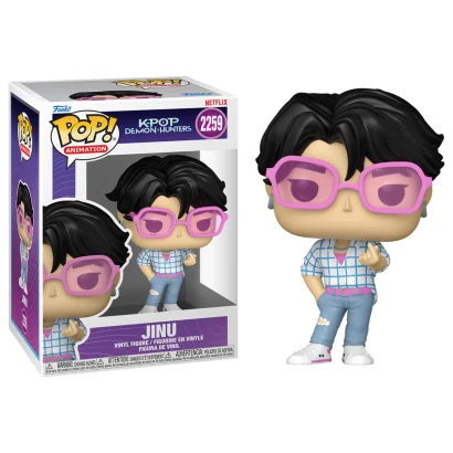 Ігрова фігурка FUNKO POP серії "Кейпоп-мисливиці на демонів" - ДЖІНУ (W/CH)