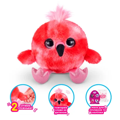 Інтерактивний ігровий набір PETS ALIVE S1 &ndash; ВЕСЕЛІ ПТАШКИ (в асорт.)