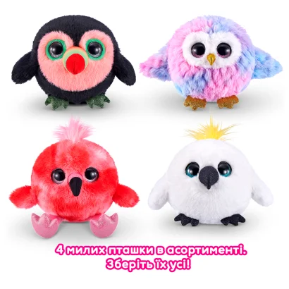 Інтерактивний ігровий набір PETS ALIVE S1 &ndash; ВЕСЕЛІ ПТАШКИ (в асорт.)
