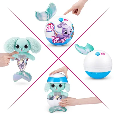 Інтерактивний ігровий набір PETS ALIVE серії "Furmaids" S1 &ndash; ЦУЦЕНЯ ДАЗЗІ
