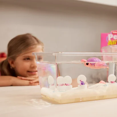 Інтерактивний ігровий набір PETS ALIVE серії "Mama &amp; Baby Surprise" S1 &ndash; МАМА ЧЕРЕПАХА З СЮРПРИЗОМ