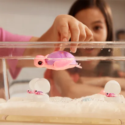 Інтерактивний ігровий набір PETS ALIVE серії "Mama &amp; Baby Surprise" S1 &ndash; МАМА ЧЕРЕПАХА З СЮРПРИЗОМ