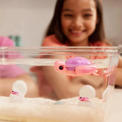 Інтерактивний ігровий набір PETS ALIVE серії "Mama &amp; Baby Surprise" S1 &ndash; МАМА ЧЕРЕПАХА З СЮРПРИЗОМ