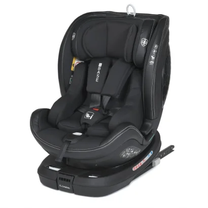 Дитяче автокрісло ME 1109 i-BASE Jet Black, i-SIZE R129 (зріст дитини 40-150см)