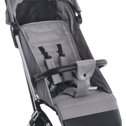 Коляска дитяча прогулянкова LINK ME 1129 Silver Striped