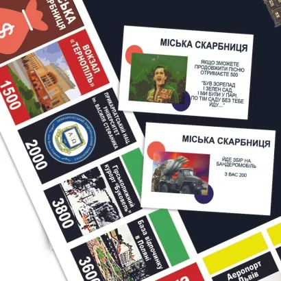 Настільна гра &quot;Монополія Заходу України&quot; PLR-0040 від 2 до 5 гравців