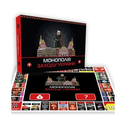 Настільна гра &quot;Монополія Заходу України&quot; PLR-0040 від 2 до 5 гравців