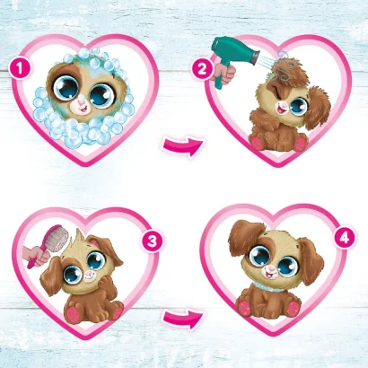 М&rsquo;яка колекційна іграшка-сюрприз "Чарівне цуценя" #sbabam 51/CN22 іграшка 15 см