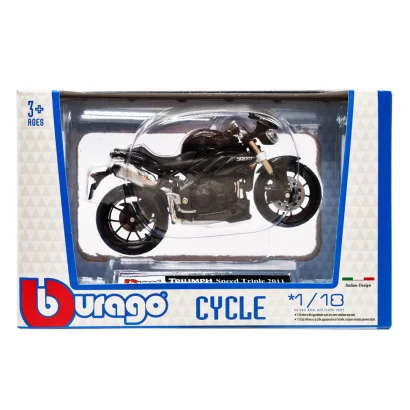 Дитяча модель Мотоцикла &quot;TRIUMPH Speed Triple 2011&quot; Bburago 18-51030-11 масштаб 1:18