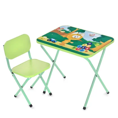 Дитячий столик складаний зі стільчиком M 5968-5 зелений