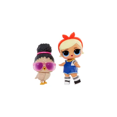 Набір ігрових фігурок  L.O.L. Surprise! серії "OPP Tot + Pet" - ШОРТІ І ФОКСІ