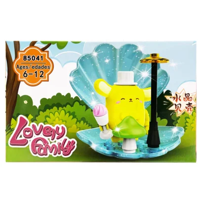 Дитячий ігровий конструктор "PomPomPurin" 85041-2 пластикові деталі