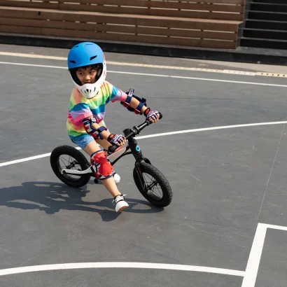 Захисний гоночний шолом MICRO - БІЛО-БЛАКИТНИЙ (48&ndash;53 cm, S)