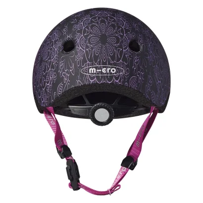 Захисний шолом MICRO - РОЖЕВО-ПУРПУРОВА МАНДАЛА (52-56 cm, M, світло)
