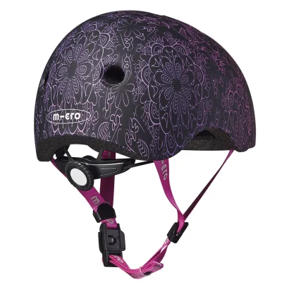 Захисний шолом MICRO - РОЖЕВО-ПУРПУРОВА МАНДАЛА (52-56 cm, M, світло)