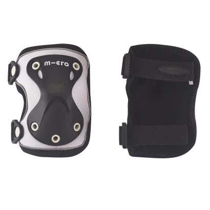 Захисний комплект налокітники та наколінники MICRO - ЧОРНИЙ (лік. 17-21 cm, кол. 25-31 cm, M)