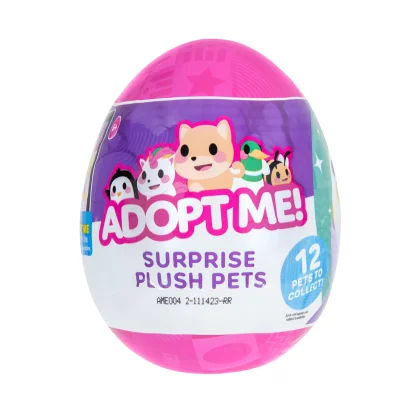 М&rsquo;яка іграшка-сюрприз в яйці ADOPT ME! S3 - КУМЕДНІ ЗВІРЯТКА (12 видів, в асорт.)