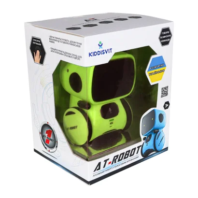 Інтерактивний робот з голосовим керуванням &ndash; AT-ROBOT (зелений, озвуч.укр.)