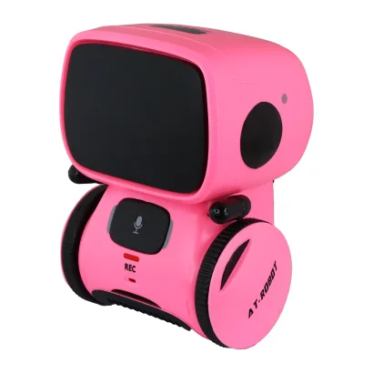 Інтерактивний робот з голосовим керуванням - AT-ROBOT (рожевий, озвуч.укр.)