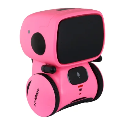 Інтерактивний робот з голосовим керуванням - AT-ROBOT (рожевий, озвуч.укр.)