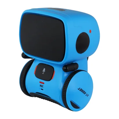 Інтерактивний робот з голосовим керуванням - AT-ROBOT (синій, озвуч.укр.)