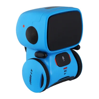 Інтерактивний робот з голосовим керуванням - AT-ROBOT (синій, озвуч.укр.)
