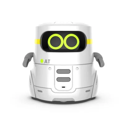Розумний робот з сенсорним керуванням та навчальними картками - AT-ROBOT 2 (білий)