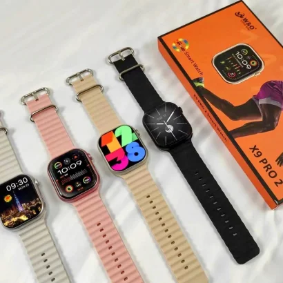 Смарт-годинник W&amp;amp;O X9 Pro2 44mm. 215 mAh. Amoled+IP67 Pink