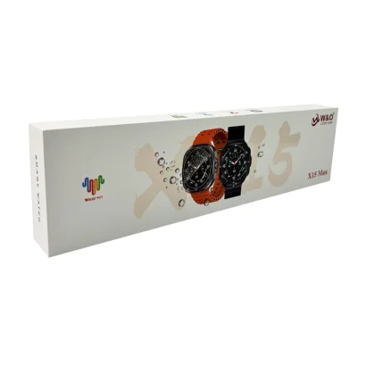 Смарт-годинник W&amp;amp;O X15 Max 38mm. 330 mAh. Amoled+IP67 Black