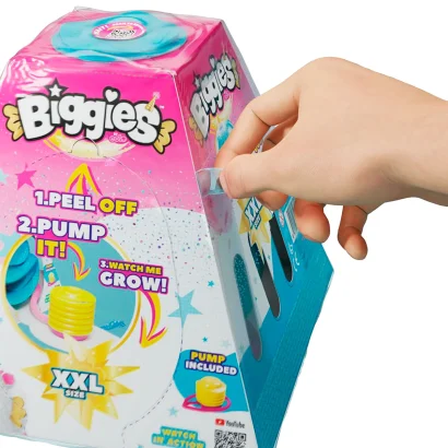 Ігровий набір BIGGIES серії "Fantasy" W1 - СИНІЙ ПЕСИК (надувна іграшка, насос)