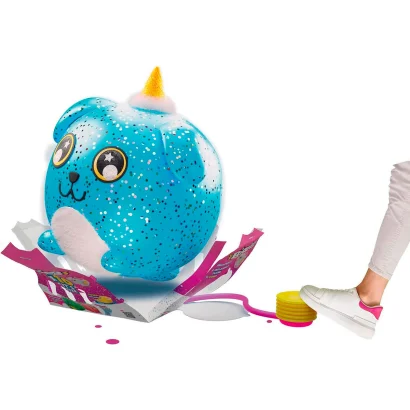 Ігровий набір BIGGIES серії "Fantasy" W1 - СИНІЙ ПЕСИК (надувна іграшка, насос)