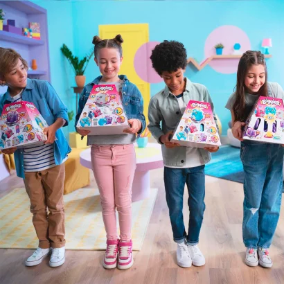 Ігровий набір BIGGIES серії "Fantasy" W1 - СИНІЙ ПЕСИК (надувна іграшка, насос)