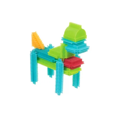 Конструктор серії Bristle Blocks - БУДІВЕЛЬНИК (56 деталей, у коробці)