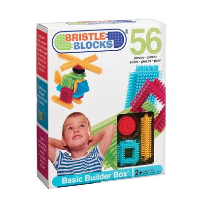 Конструктор серії Bristle Blocks - БУДІВЕЛЬНИК (56 деталей, у коробці)