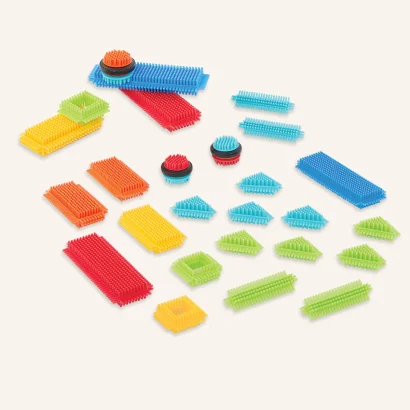 Конструктор серії Bristle Blocks - БУДІВЕЛЬНИК (36 деталей, у коробці)