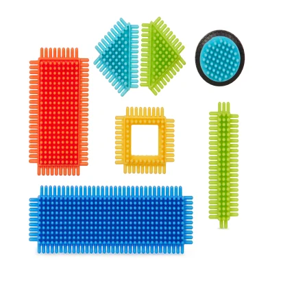 Конструктор серії Bristle Blocks - БУДІВЕЛЬНИК (36 деталей, у коробці)
