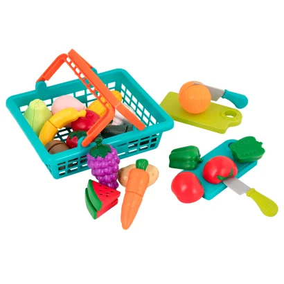 Ігровий набір для двох - ОВОЧІ-ФРУКТИ НА ЛИПУЧКАХ