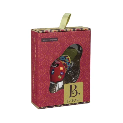 Розвиваюча іграшка - СУПЕР-КЛЮЧИКИ (світло, звук, томатний)