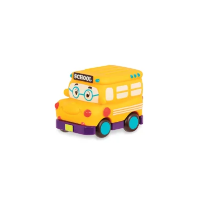 Машинка інерційна серії "Забавний автопарк" - ШКІЛЬНИЙ АВТОБУС